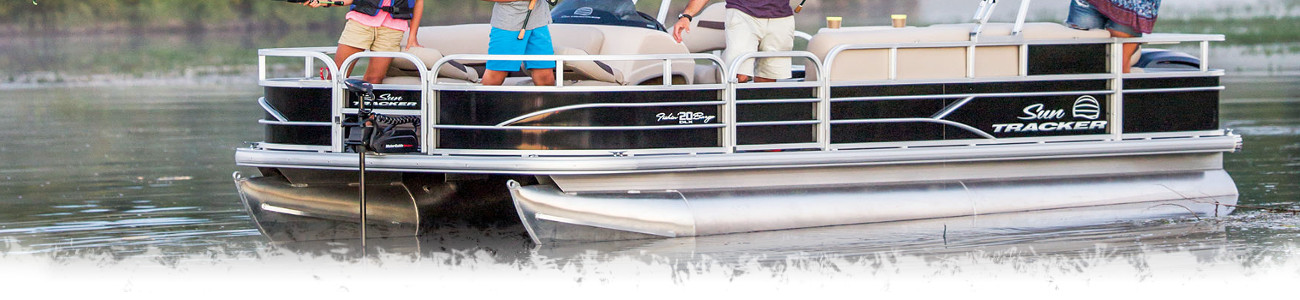 2017 Sun Tracker FISHIN BARGE® 20 DLX for sale in Palmetto Boat Center, Piedmont, South Carolina